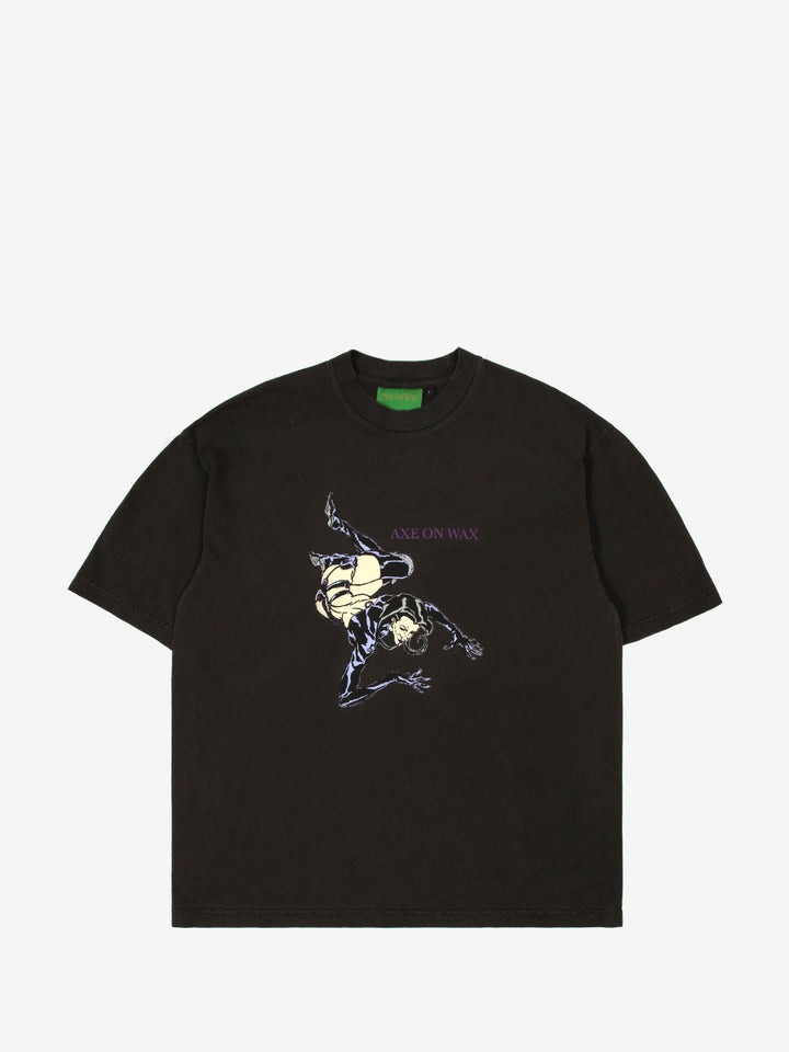 AEON Wax T Shirt - Vintage Black