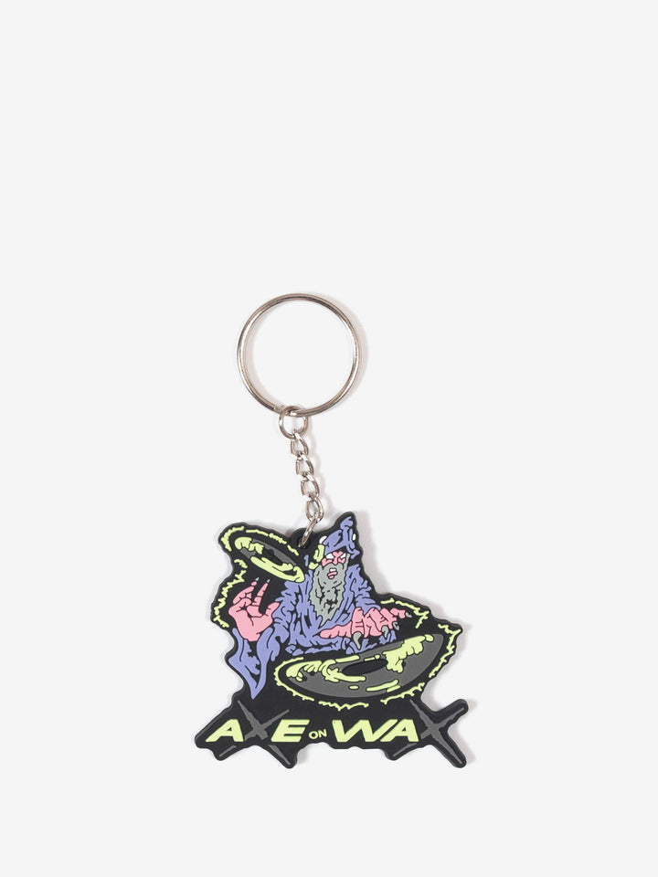 Wizard Rubber Keychain - Multi