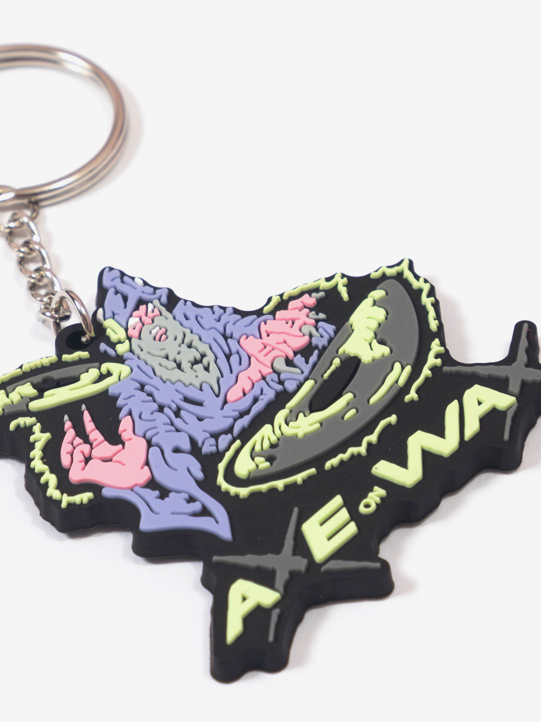 Wizard Rubber Keychain - Multi