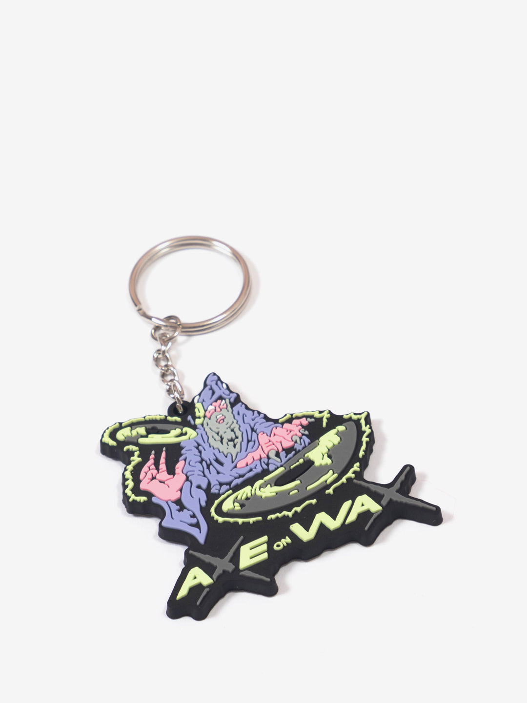 Wizard Rubber Keychain - Multi