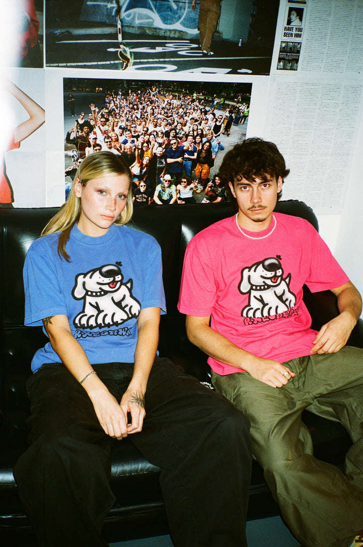 Spray Paint Dawg T Shirt - Lilla