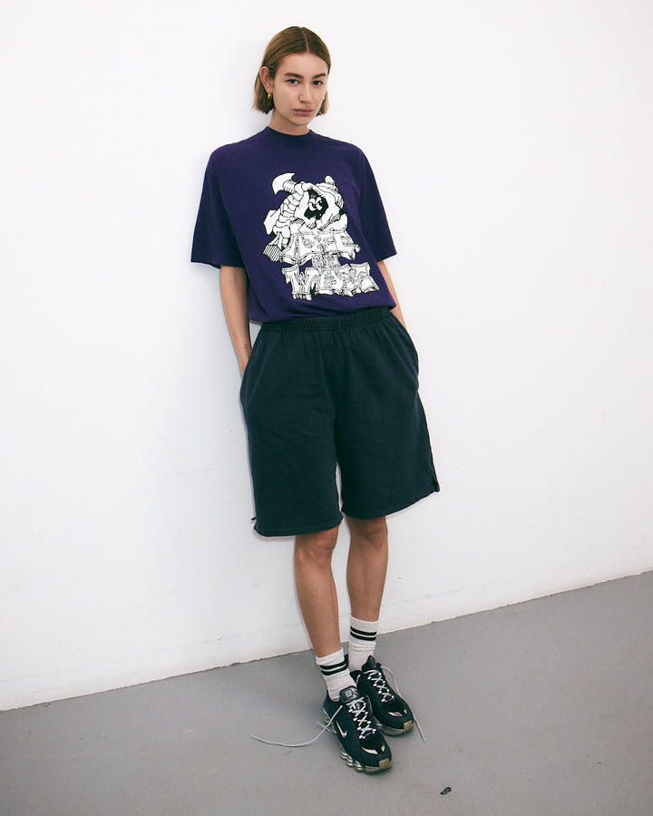 Hooded Wizard T Shirt - Purple
