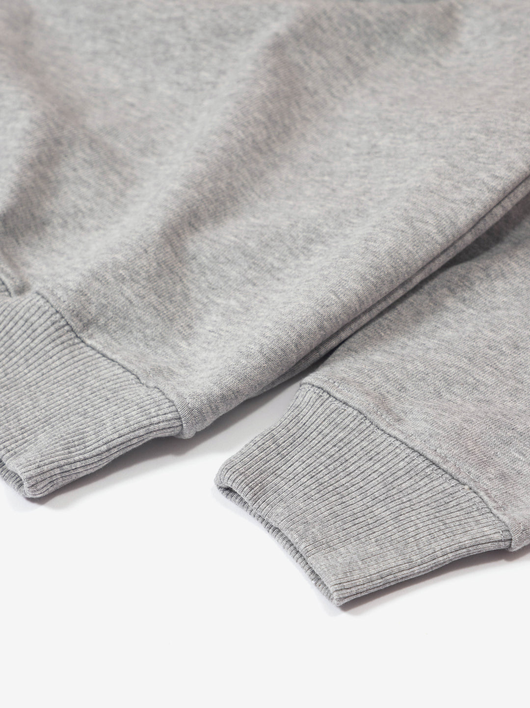 Star Embroidered Crewneck Sweatshirt - Heather Grey
