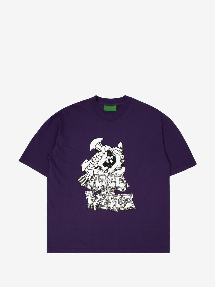 Hooded Wizard T Shirt - Purple