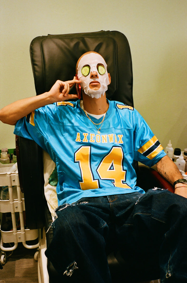 U.C.L.A Football Jersey - Blue n Yellow