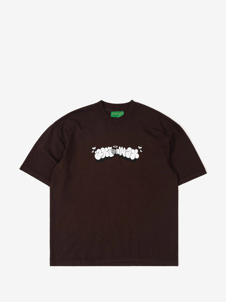 Throw Up T Shirt - Chocolate