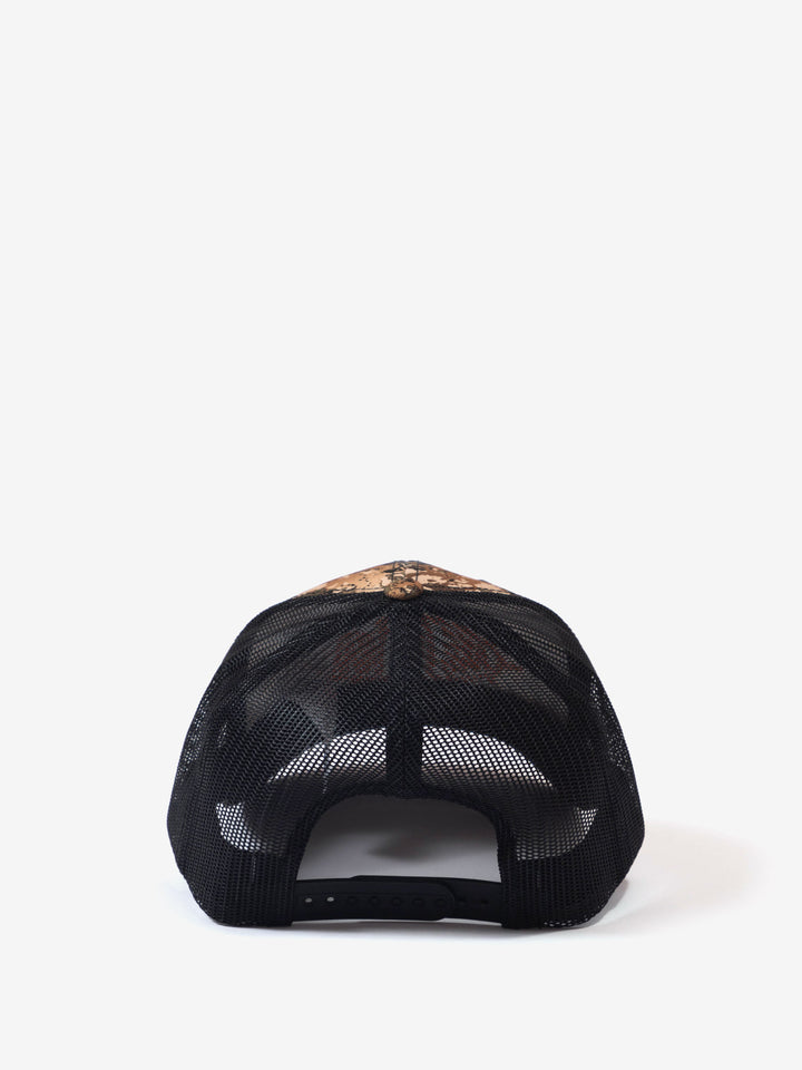 Camo Veil Trucker Cap - Orange