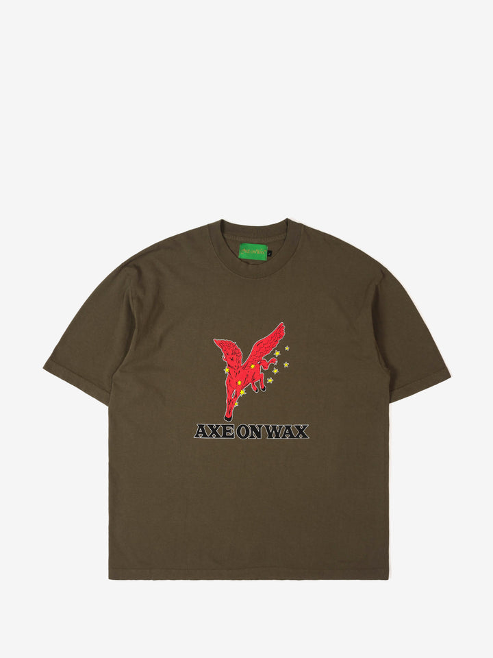 Horse T Shirt - Olive