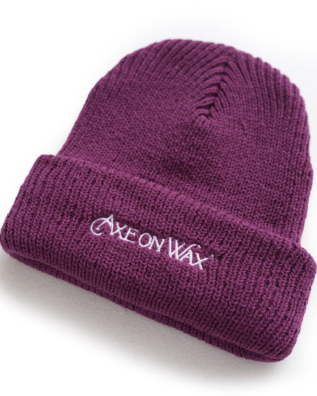 Classic Logo Wool Beanie (Purple)