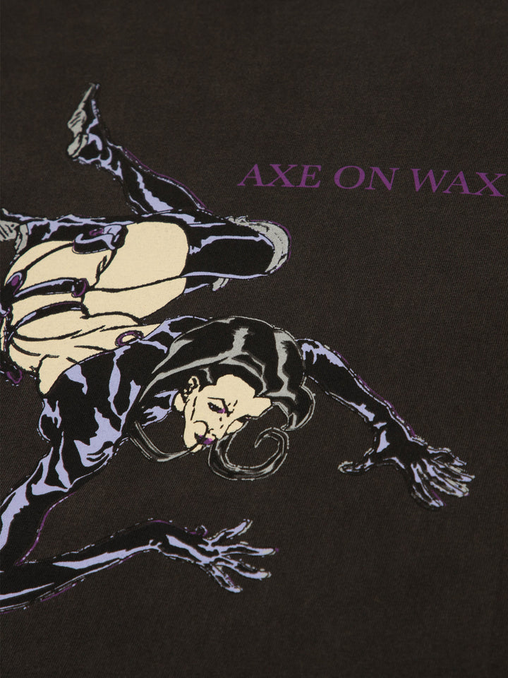 AEON Wax T Shirt - Vintage Black