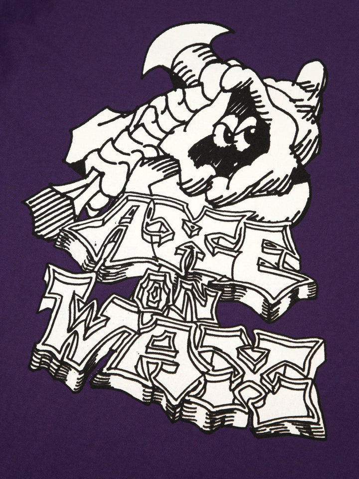 Hooded Wizard T Shirt - Purple