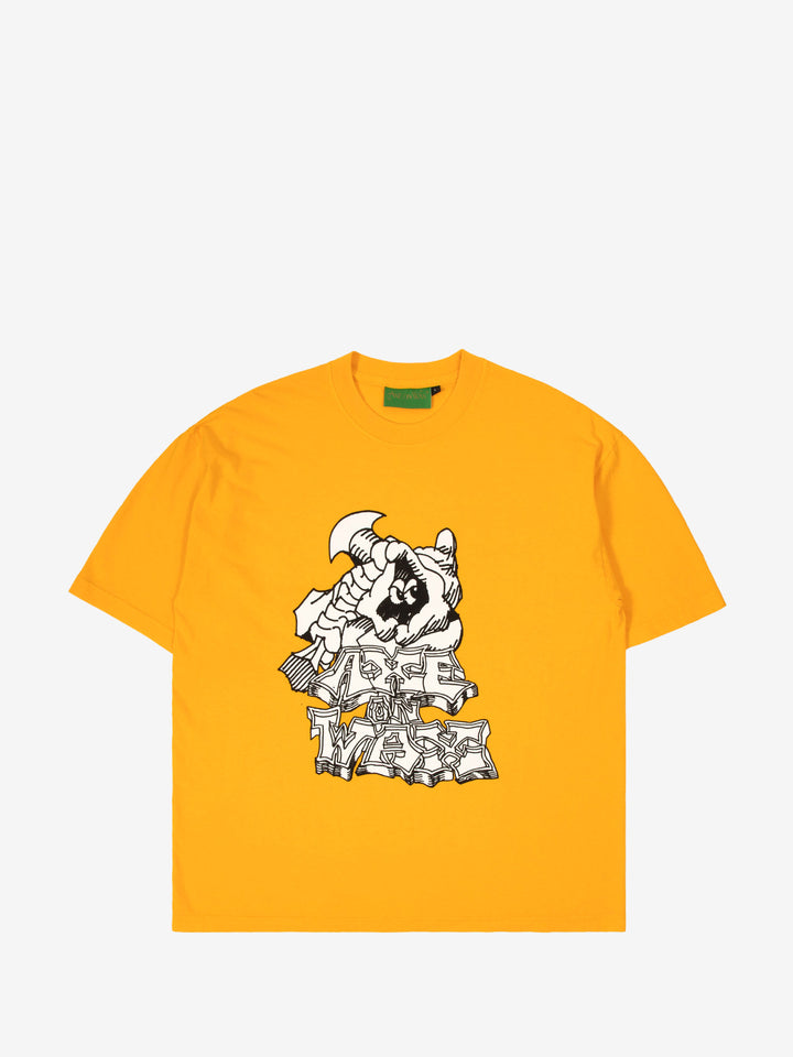 Hooded Wizard T Shirt - Gold