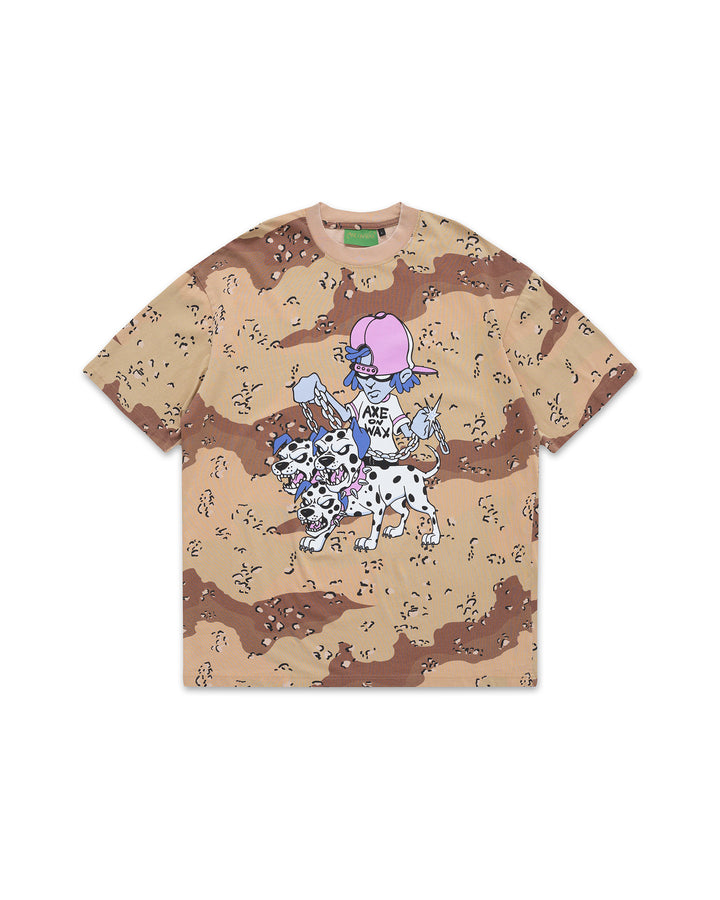 Three Heads No Brains Tee (Desert Camo)