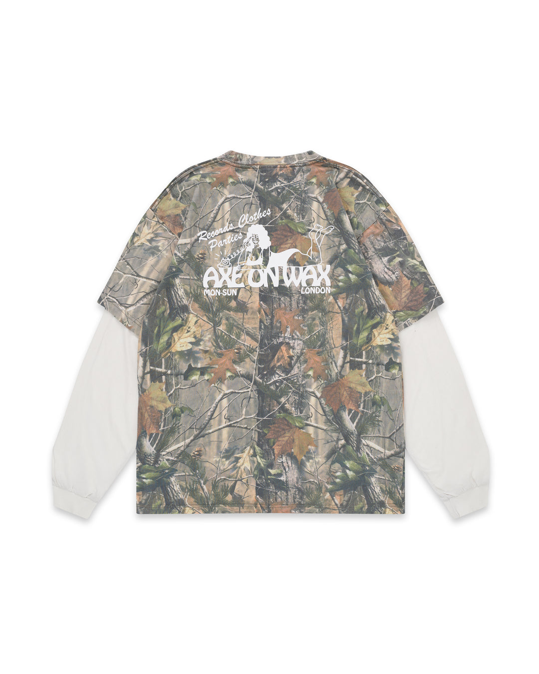 Pin-Up Long-sleeve T Shirt (Camo)