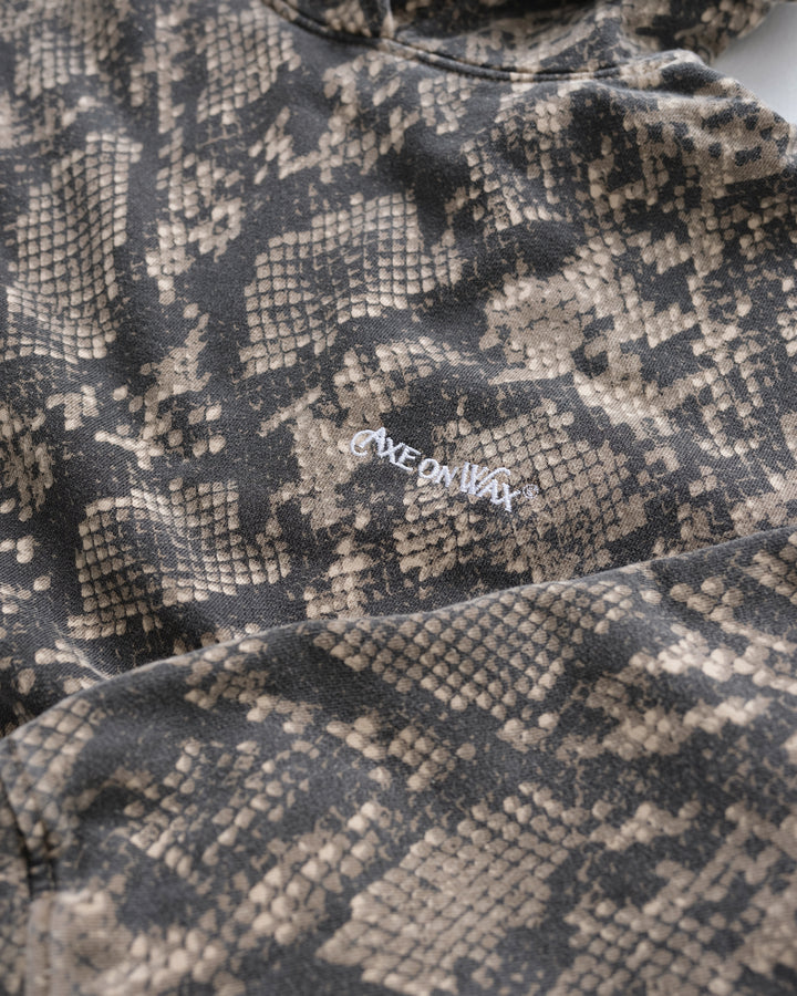 Small Logo Snake Hoodie