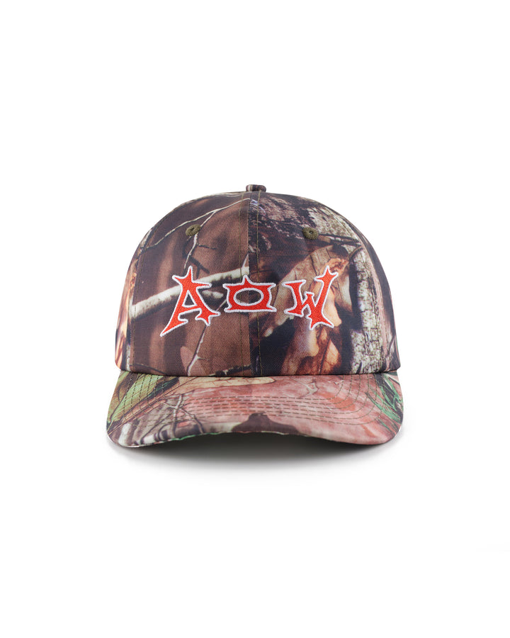 AOW 6 Panel Hat (Camo)