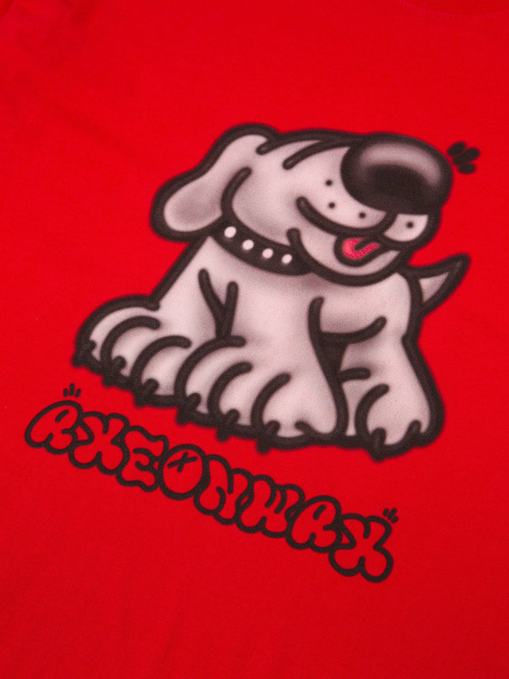Spray Paint Dawg T-Shirt (Red)