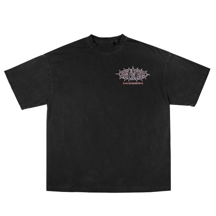 Tribal Logo Black T- Shirt