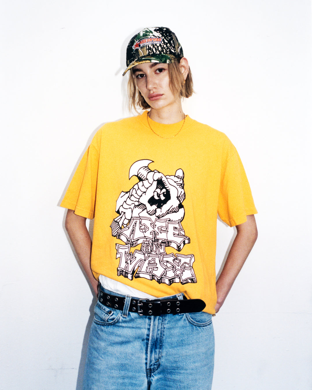 Hooded Wizard T Shirt - Gold