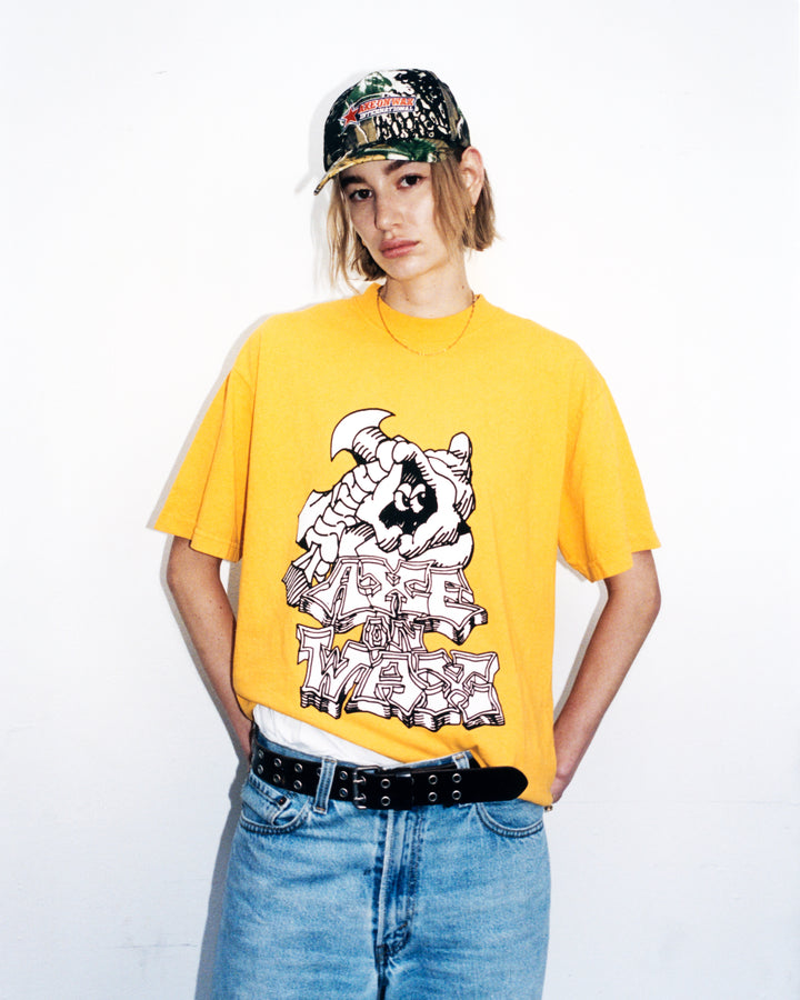Hooded Wizard T Shirt - Gold