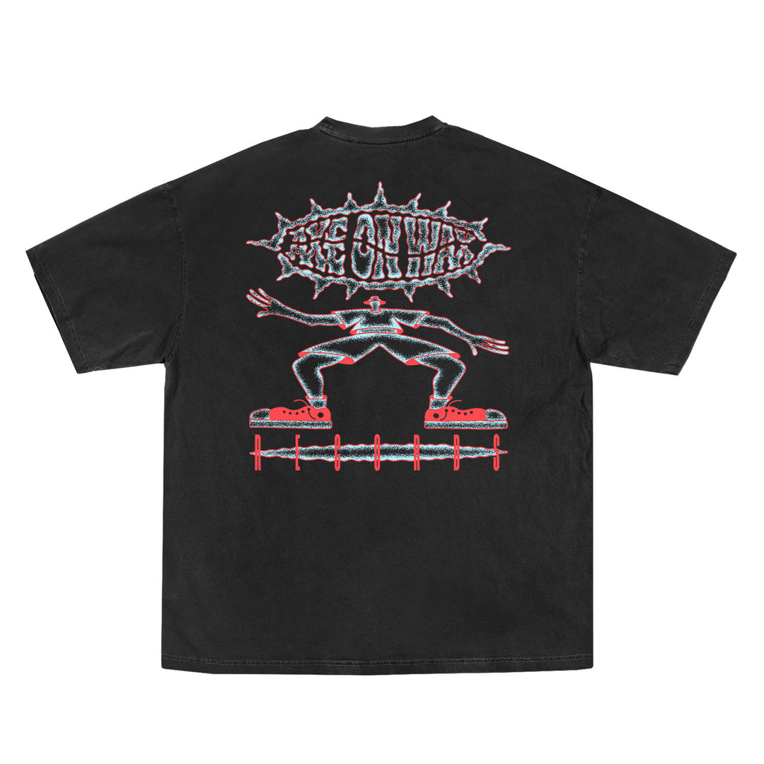 Tribal Logo Black T- Shirt