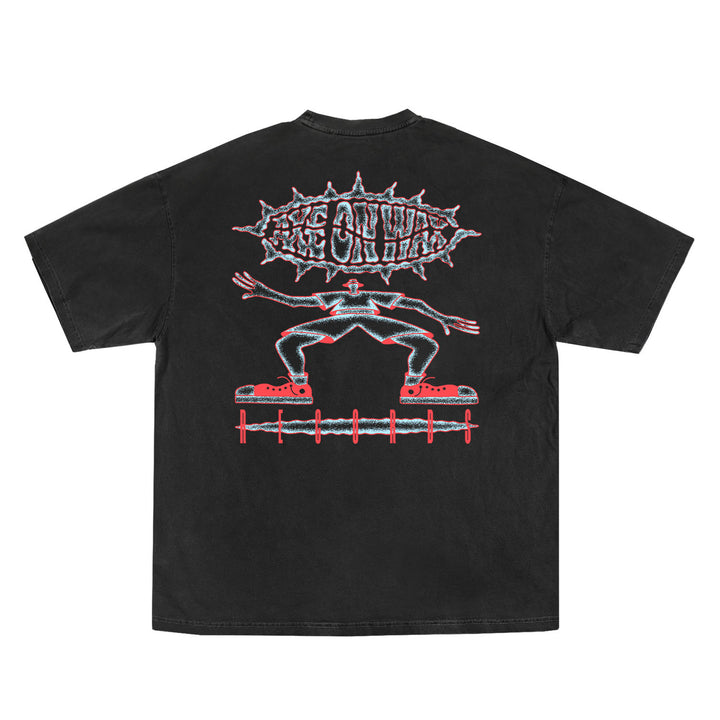 Tribal Logo Black T- Shirt