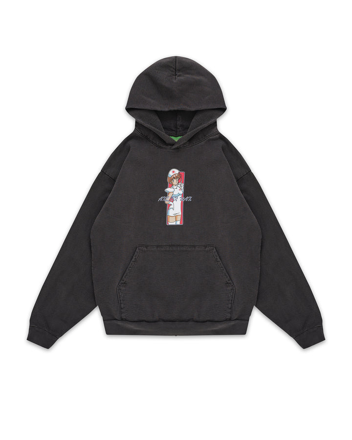 Nurse Vintage Black Hoodie