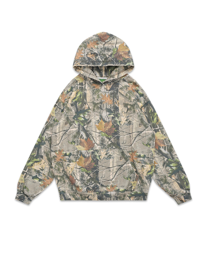 Three Heads No Brains Hoodie (Camo)