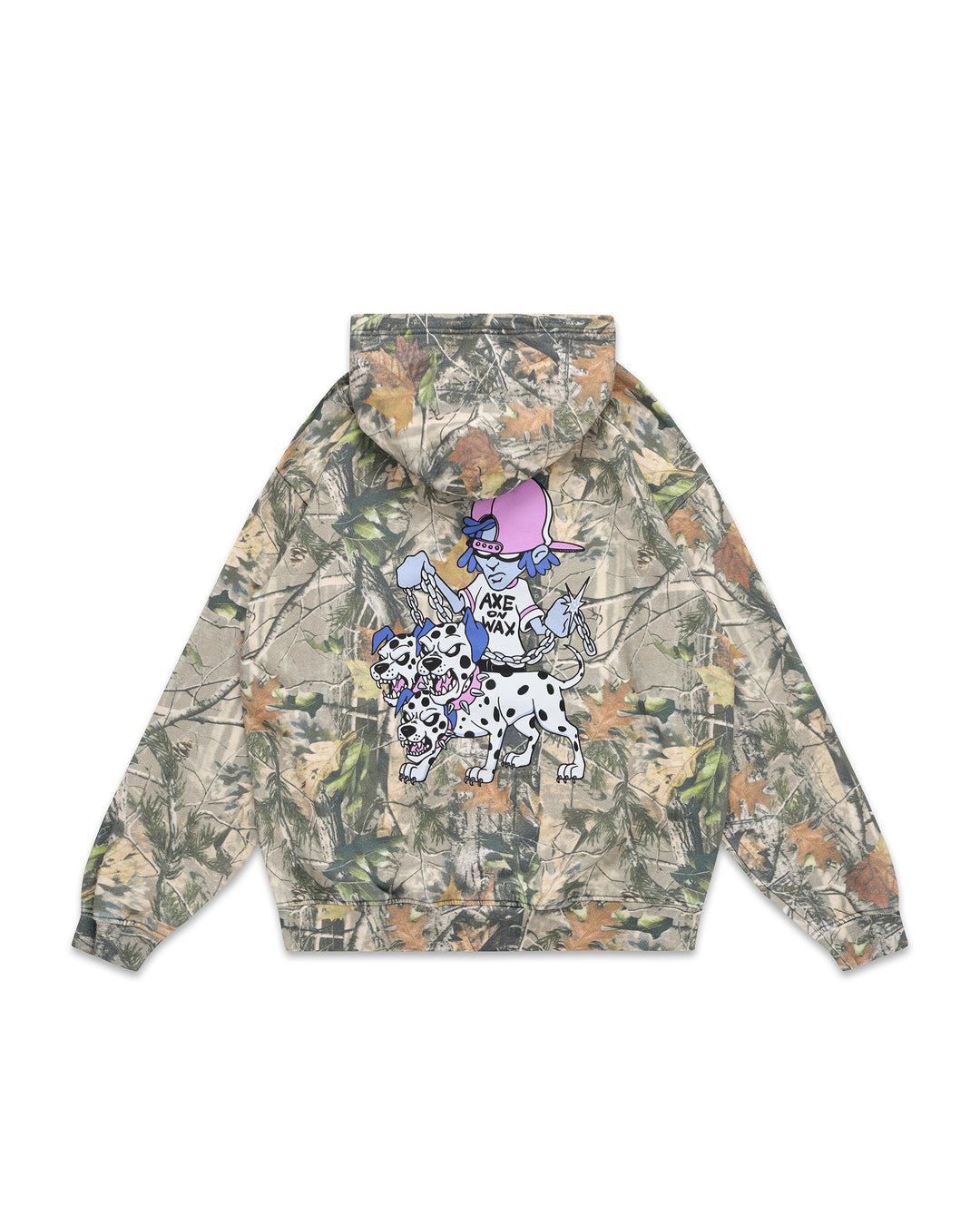 Three Heads No Brains Hoodie (Camo)