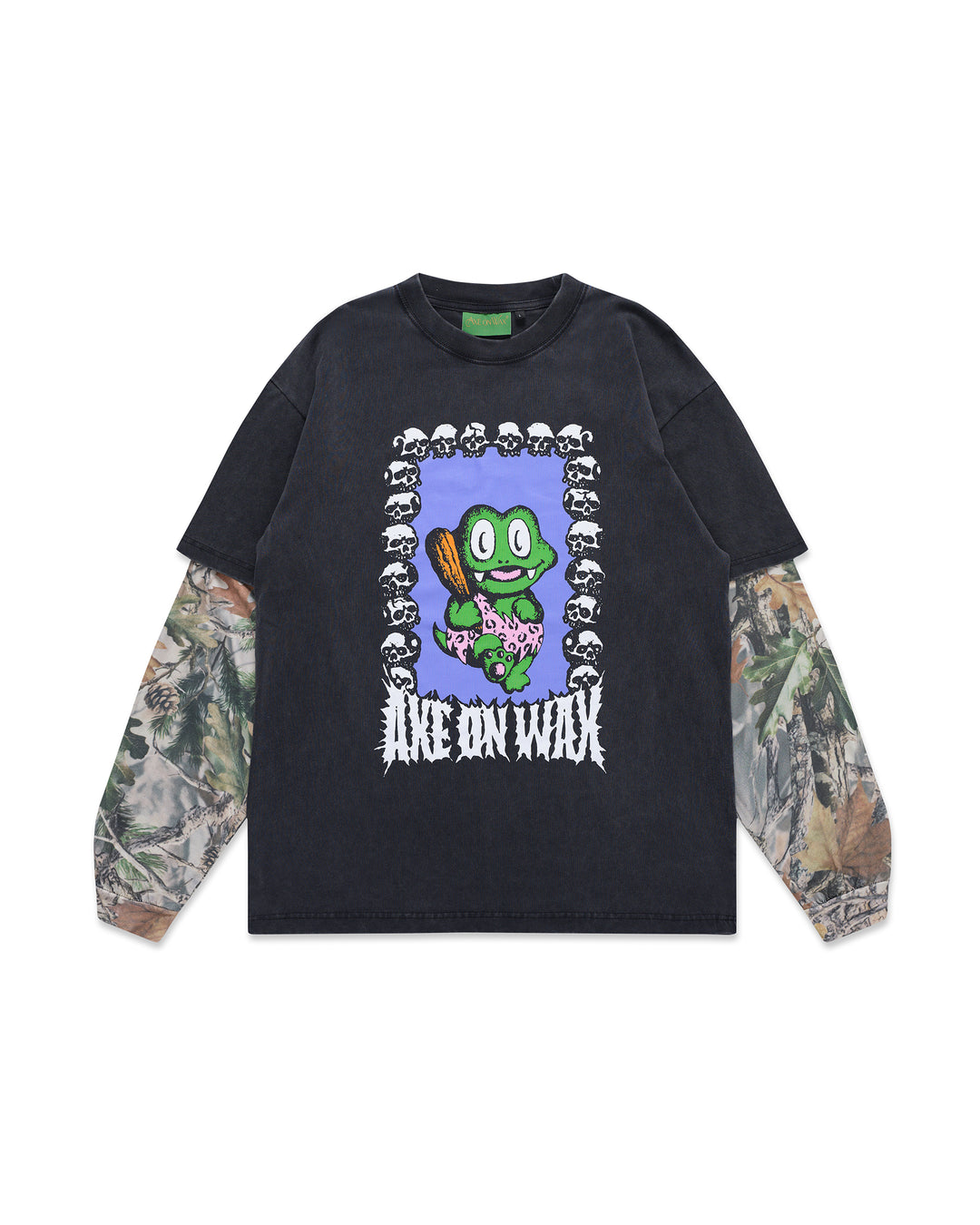 Caveaman Kev T-Shirt (2Fer Longsleeve)