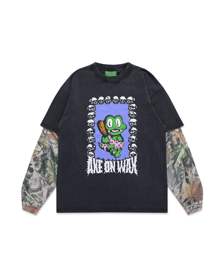 Caveaman Kev T-Shirt (2Fer Longsleeve)