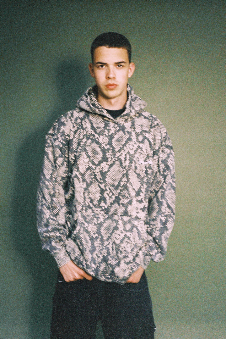 Small Logo Snake Hoodie