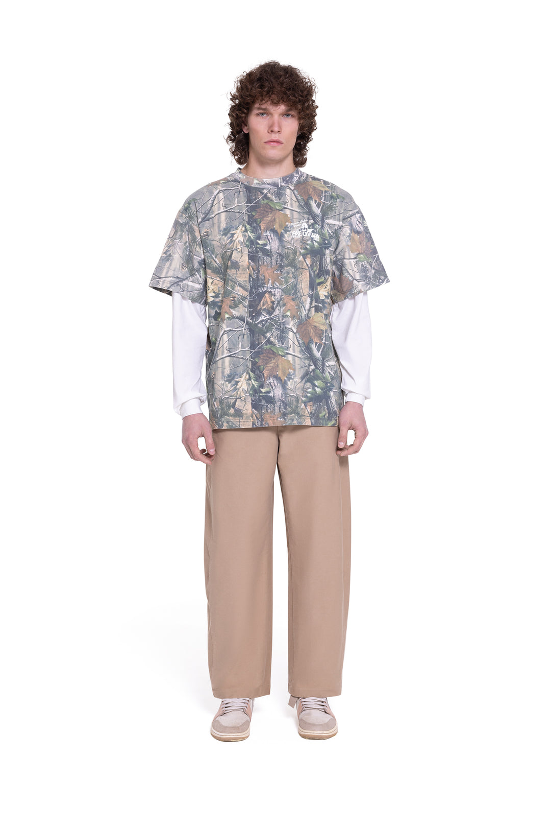 Pin-Up Long-sleeve T Shirt (Camo)