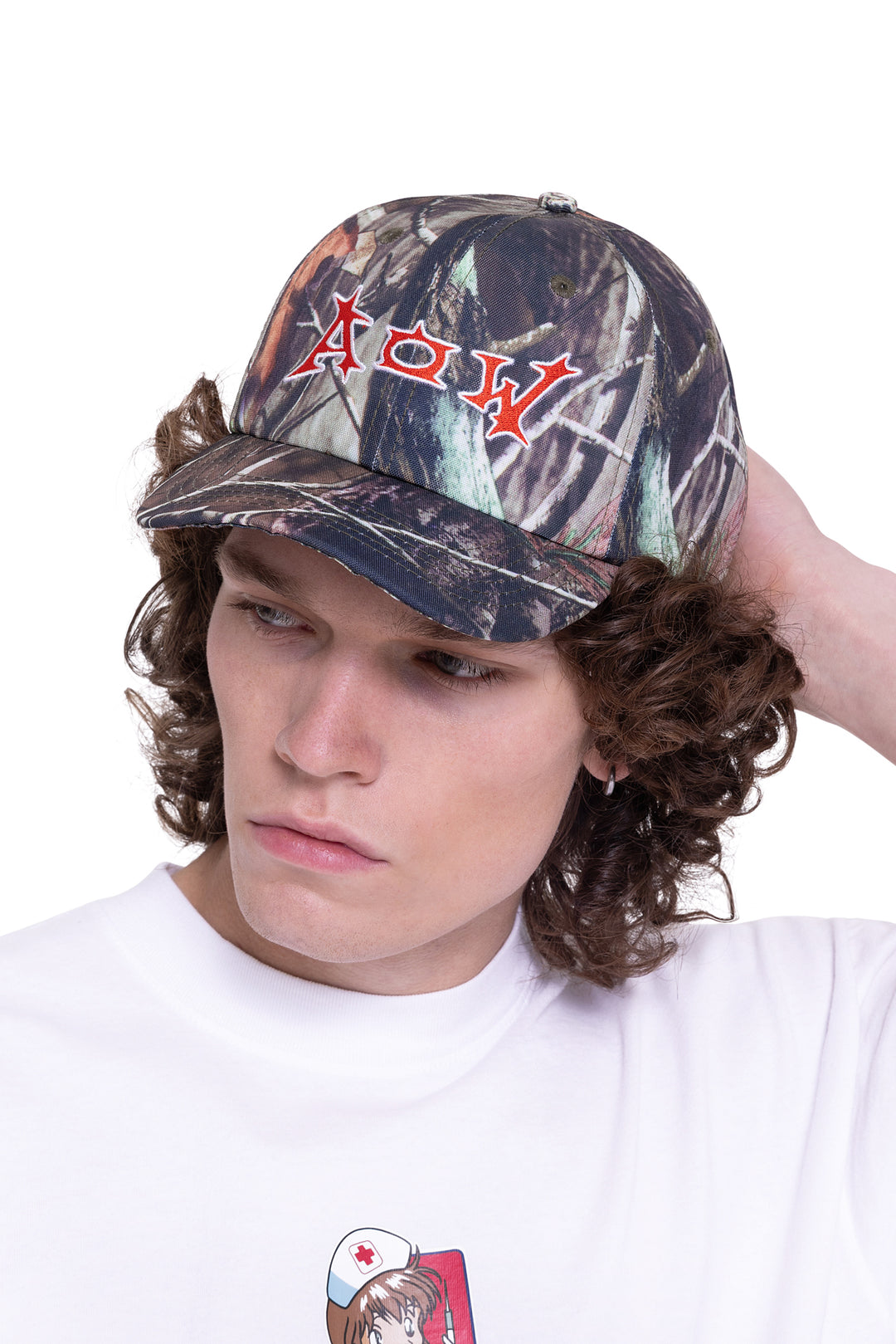 AOW 6 Panel Hat (Camo)