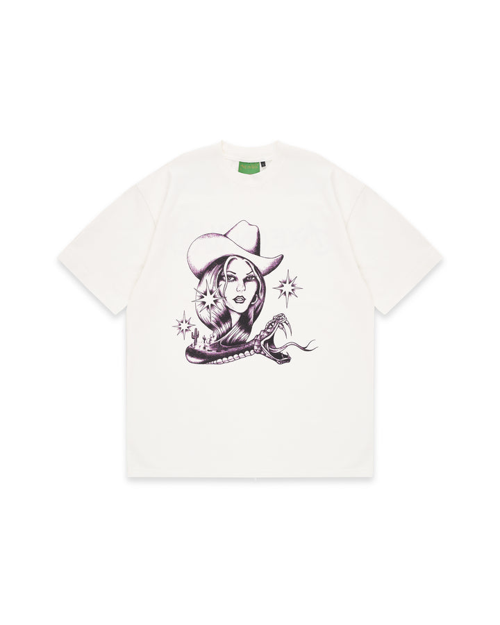Cowgirl T Shirt (White)