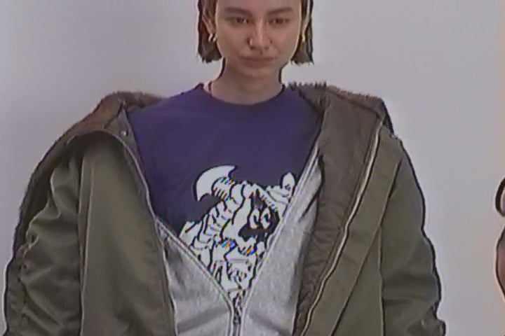 Hooded Wizard T Shirt - Purple